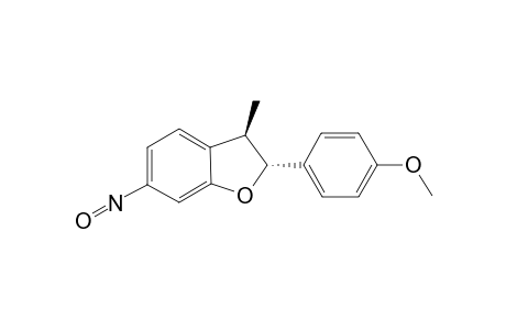 Rac-trans-2-(4-methoxyphenyl)-3-methyl-6-nitroso-2,3-dihydrobenzofuran