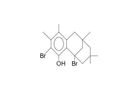 1,4-Dibromo-6-methyl-5-nor-diisophora-2(7),3,5-trien-3-ol