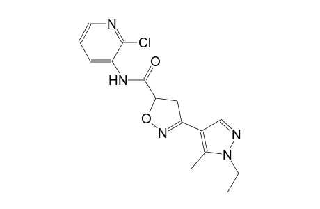 5-isoxazolecarboxamide, N-(2-chloro-3-pyridinyl)-3-(1-ethyl-5-methyl-1H-pyrazol-4-yl)-4,5-dihydro-