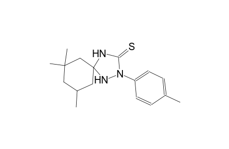 1,2,4-triazaspiro[4.5]decane-3-thione, 7,7,9-trimethyl-2-(4-methylphenyl)-