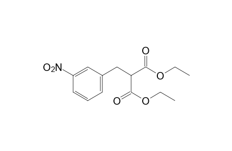(m-nitrobenzyl)malonic acid, diethyl ester