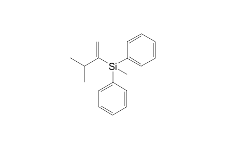 Methyl(3-methylbut-1-en-2-yl)diphenylsilane