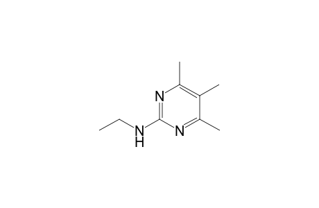 2-(ethylamino)-4,5,6-trimethylpyrimidine