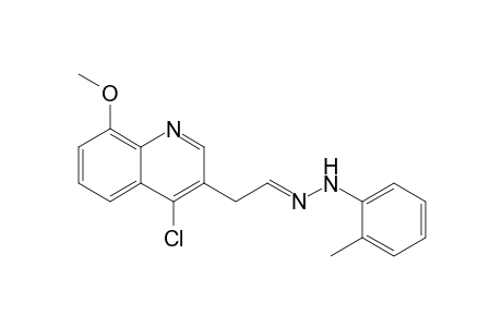 3-(1-Tolylhydrazonoethyl)-4-chloro-8-methoxyquinoline