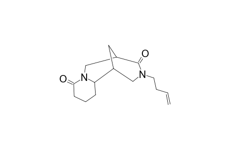 1,5-Methano-2H-pyrido[1,2-a][1,5]diazocine-4,8(1H,3H)-dione, 3-(3-butenyl)hexahydro-, [1S-(1.alpha.,5.alpha.,11a.alpha.)]-
