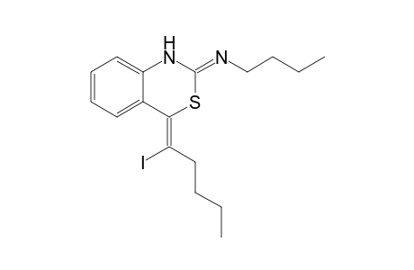 (2Z,4E)-2-n-Butylimino-4-(1-iodopentylidene)-4H-1,2-dihydrobenzo[d][1,3]thiazine