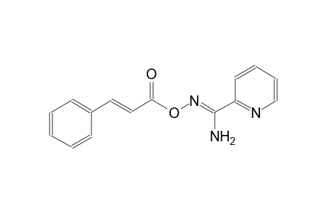 2-pyridinecarboximidamide, N'-[[(2E)-1-oxo-3-phenyl-2-propenyl]oxy]-
