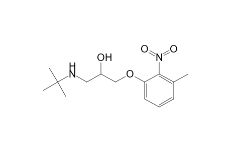 1-(tert-Butylamino)-3-(3-methyl-2-nitrophenoxy)-2-propanol