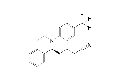 4-[(1S)-2-[4-(trifluoromethyl)phenyl]-3,4-dihydro-1H-isoquinolin-1-yl]butanenitrile