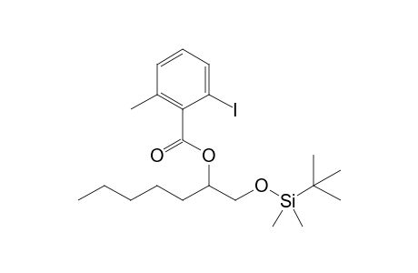 1'-[(t-Butyldimethylsilyl)oxy]heptan-2'-yl 2-Iodo-6-methylbenzoate