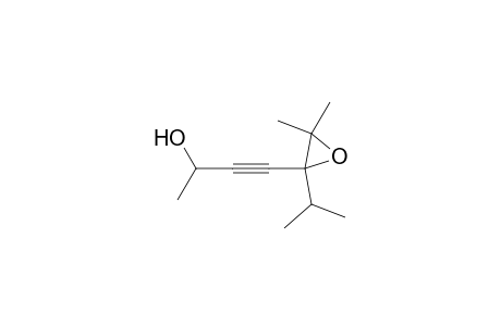 3-Butyn-2-ol, 4-[3,3-dimethyl-2-(1-methylethyl)oxiranyl]-