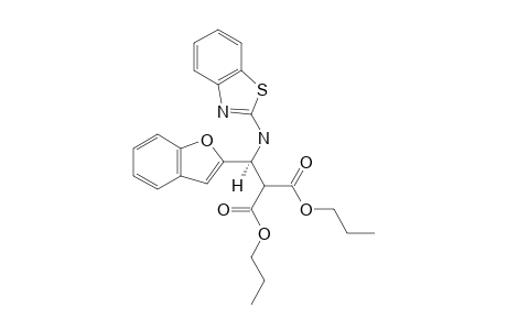DIPROPYL-2-[(BENZO-[D]-THIAZOL-2-YL-AMINO)-(BENZOFURAN-2-YL)-METHYL]-MALONATE
