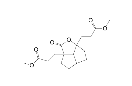 2H-Pentaleno[1,6-bc]furan-2a,6a-dipropanoic acid, hexahydro-2-oxo-, dimethyl ester