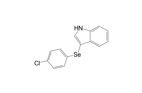 3-(4-Chlorophenylselanyl)-1H-indole