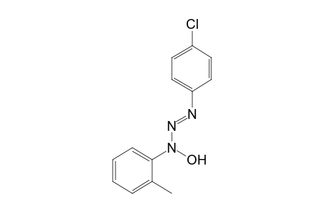 1-(p-CHLOROPHENYL)-3-HYDROXY-3-o-TOLYLTRIAZENE