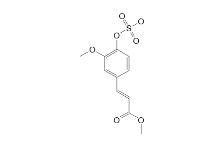 (E)-METHYL-3-(3-METHOXY-4-(SULFOXY)-PHENYL)-ACRYLATE