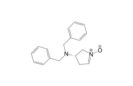 (3S)-1-oxidanidyl-N,N-bis(phenylmethyl)-3,4-dihydro-2H-pyrrol-1-ium-3-amine