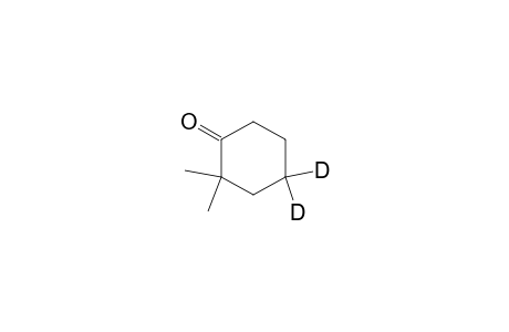 Cyclohexanone-4,4-d2, 2,2-dimethyl-