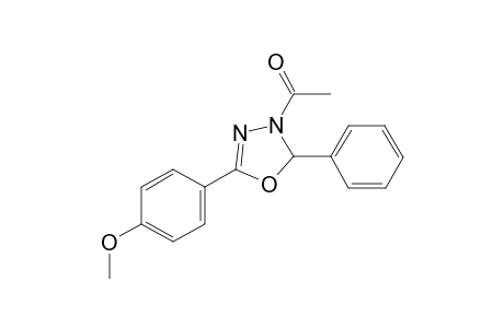 1-[5-(4-methoxyphenyl)-2-phenyl-2H-1,3,4-oxadiazol-3-yl]ethanone (autogenerated)
