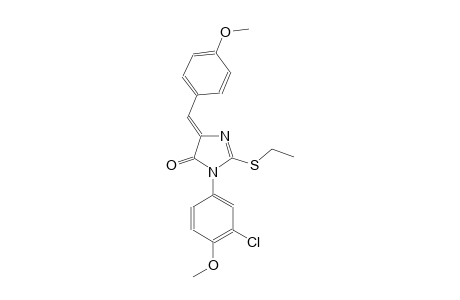 4H-imidazol-4-one, 3-(3-chloro-4-methoxyphenyl)-2-(ethylthio)-3,5-dihydro-5-[(4-methoxyphenyl)methylene]-, (5Z)-