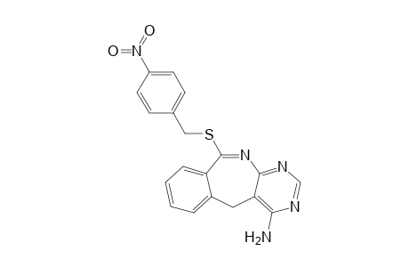 4-Amino-10-(4'-nitrobenzylthio)-5H-pyrimido[4,5-c]-(2)-benzazepine