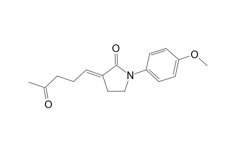 (E)-1-(4-methoxy-phenyl)-3-(4-oxo-pentylidene)-pyrrolidin-2-one