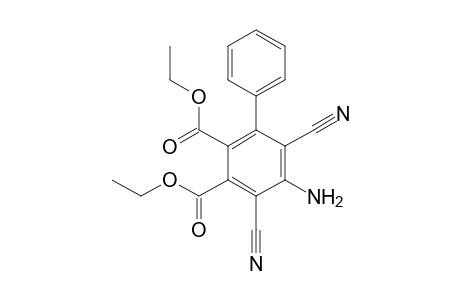 5-Amino-4,6-dicyano-biphenyl-2,3-dicarboxylic acid diethyl ester