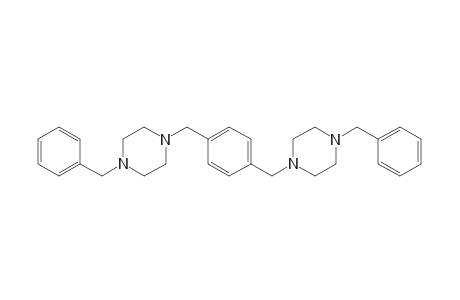 1,1'-(p-phenylenedimethylene)bis[4-benzylpiperazine]
