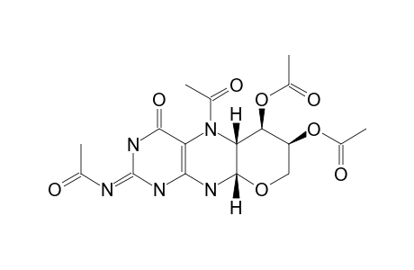 (3S,4AR,10AS)-8-ACETAMIDO-5-ACETYL-3,4,4A,5,6,7,10,10A-OCTAHYDRO-6-OXO-2H-PYRANO-[3,2-G]-PTERIDIN-3,4-DIYL-DIACETATE