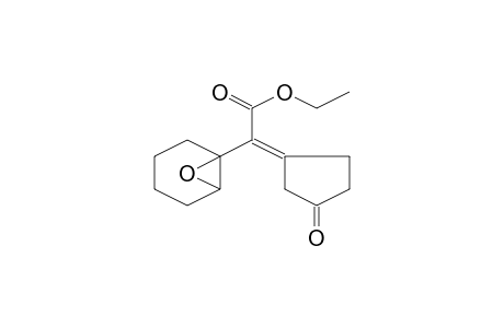 Acetic acid, 1-(cyclopentan-3-one-1-yl)-1-(7-oxabicyclo[4.1.0]heptyl)-, ethyl ester