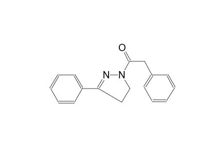 1H-pyrazole, 4,5-dihydro-3-phenyl-1-(phenylacetyl)-