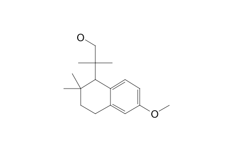 2-(6'-methoxy-2',2'-dimethyl-1',2',3',4'-tetrahydronaphthalen-1'-yl)-2-methylpropan-1-ol