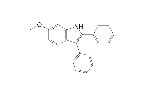6-Methoxy-2,3-diphenyl-1H-indole