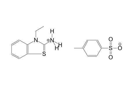 3-ethyl-3H-1lambda~4~,3-benzothiazol-2-aminium 4-methylbenzenesulfonate