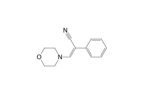 (Z)-3-(4-morpholinyl)-2-phenyl-2-propenenitrile