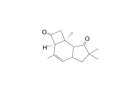 (2S,5R)2,6,10,10-Tetramethyltricyclo[6.3.0.0((2,5)]undeca-6-en-4,11-dione