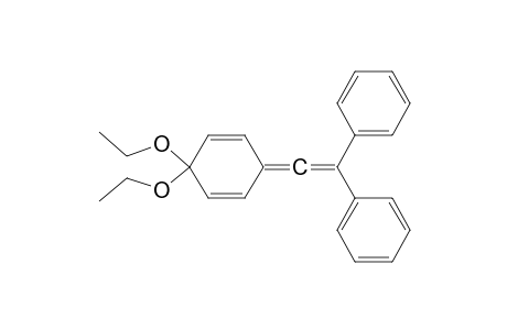 3,3-Diethoxy-6-(2,2-diphenylvinylidene)-1,4-cyclohexadiene