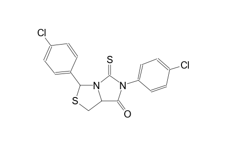 3,6-bis(4-chlorophenyl)-5-thioxotetrahydro-7H-imidazo[1,5-c][1,3]thiazol-7-one