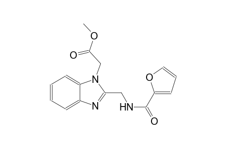 1H-benzimidazole-1-acetic acid, 2-[[(2-furanylcarbonyl)amino]methyl]-, methyl ester