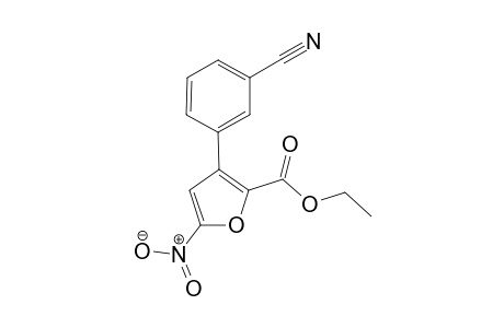 Ethyl 3-(3-cyanophenyl)-5-nitrofuran-2-carboxylate