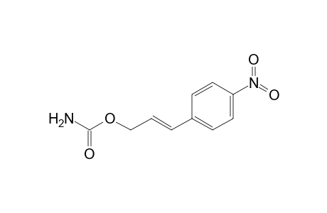 (E)-3-(4-Nitrophenyl)allyl Carbamate