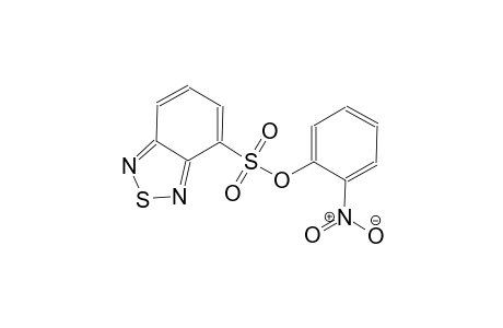 2-nitrophenyl 2,1,3-benzothiadiazole-4-sulfonate