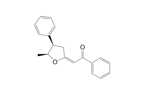 (E)-.alpha.-((4R,5S)-Tetrahydro-5-methyl-4-phenyl-2-furylidene)acetophenone