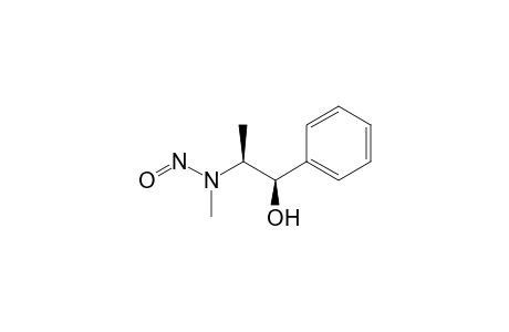 N-methyl-N-[(1R,2S)-1-oxidanyl-1-phenyl-propan-2-yl]nitrous amide