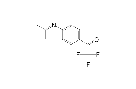 Ethanone, 2,2,2-trifluoro-1-[4-[(1-methylethylidene)amino]phenyl]-