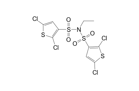 N-ethyl-2,2',5,5'-tetrachlorodi-3-thiophenesulfonamide