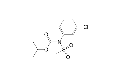 isopropyl 3-chlorophenyl(methylsulfonyl)carbamate
