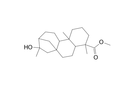 Kauran-18-oic acid, 16-hydroxy-, methyl ester, (4.alpha.)-
