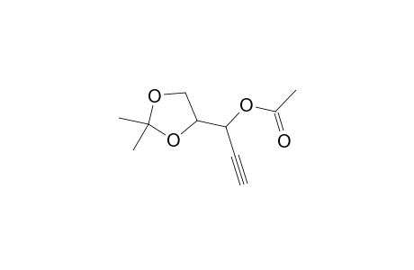 1,3-Dioxolane-4-methanol, .alpha.-ethynyl-2,2-dimethyl-, acetate