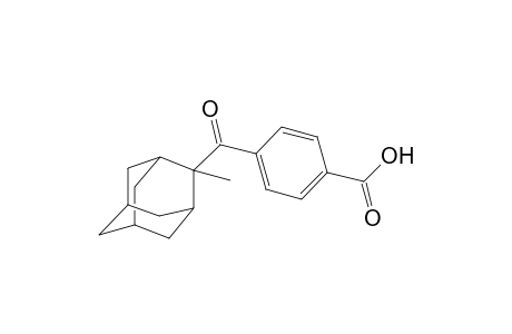 2-[p-(Hydroxycarbonyl)benzoyl]-2-methyladamantane